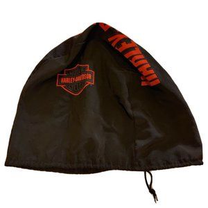 Genuine Harley Davidson Helmet Bag Dust Cover Drawstring Black Red Large